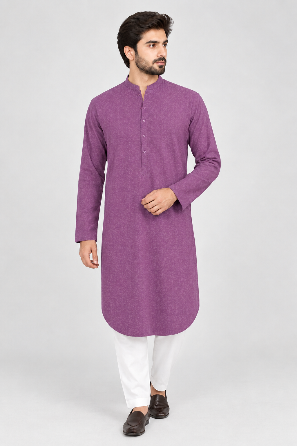 Men Chikankari Kurta