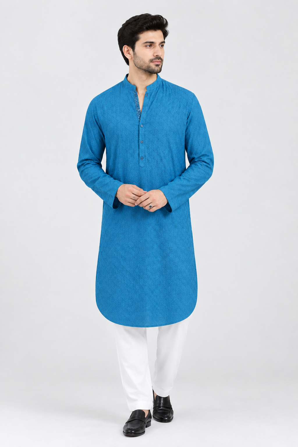 Men Chikankari Kurta