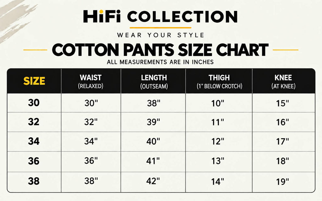 Men Cotton Pant